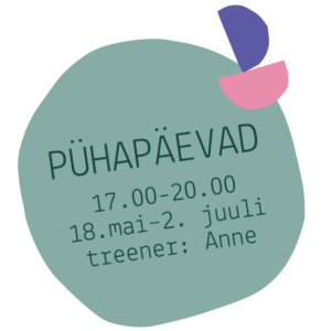 Pühapäevad - kevad - 6 x 3 tundi